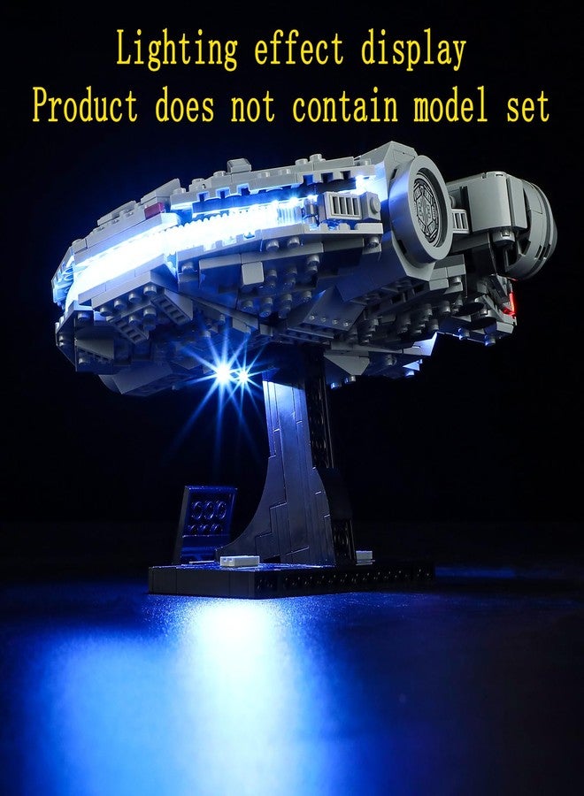 GEAMENT Version 2024 LED Light Kit Compatible with Lego 75375 Millennium Falcon (Model Set Not Included) - Image 4